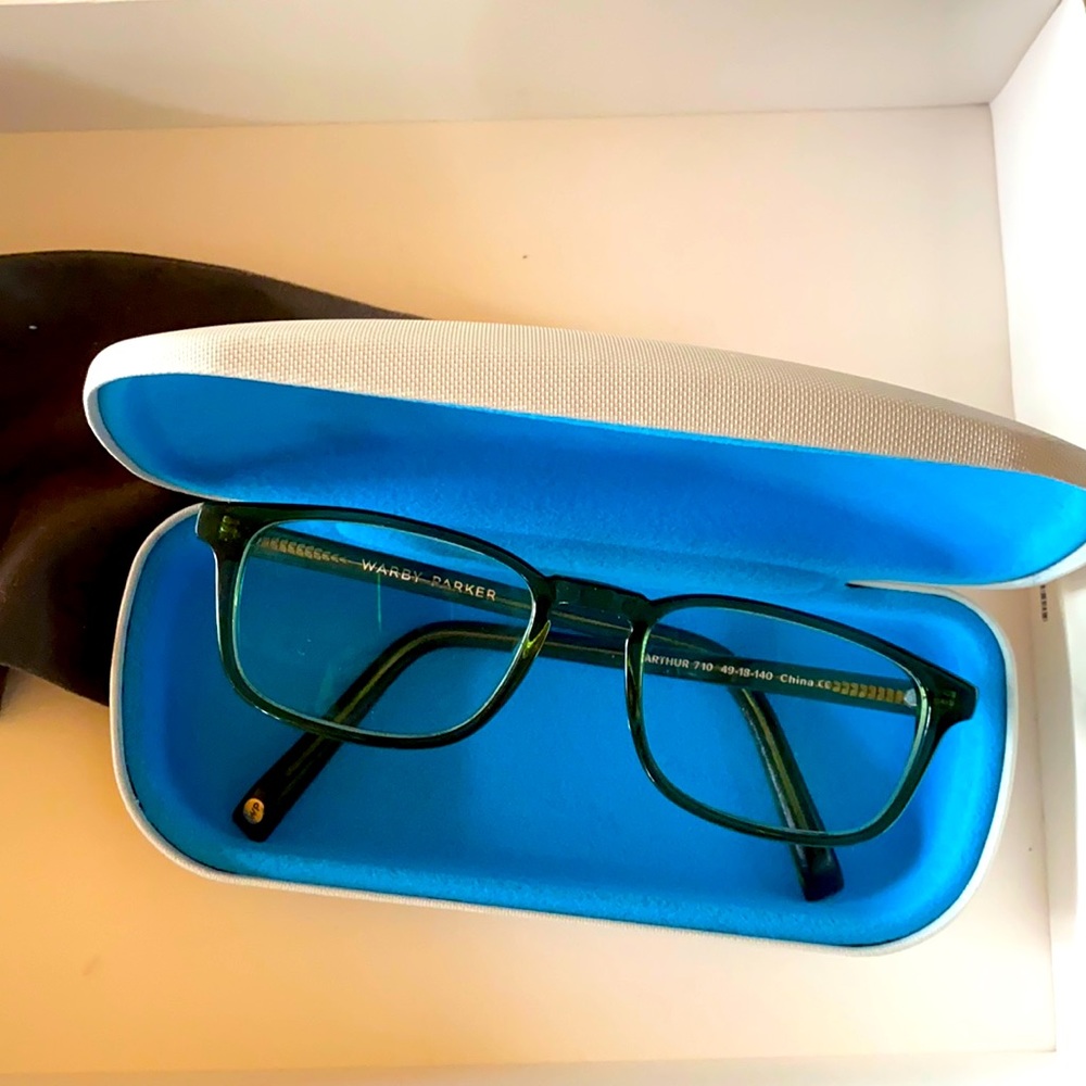 Warby Parker Arthur glasses with no prescription